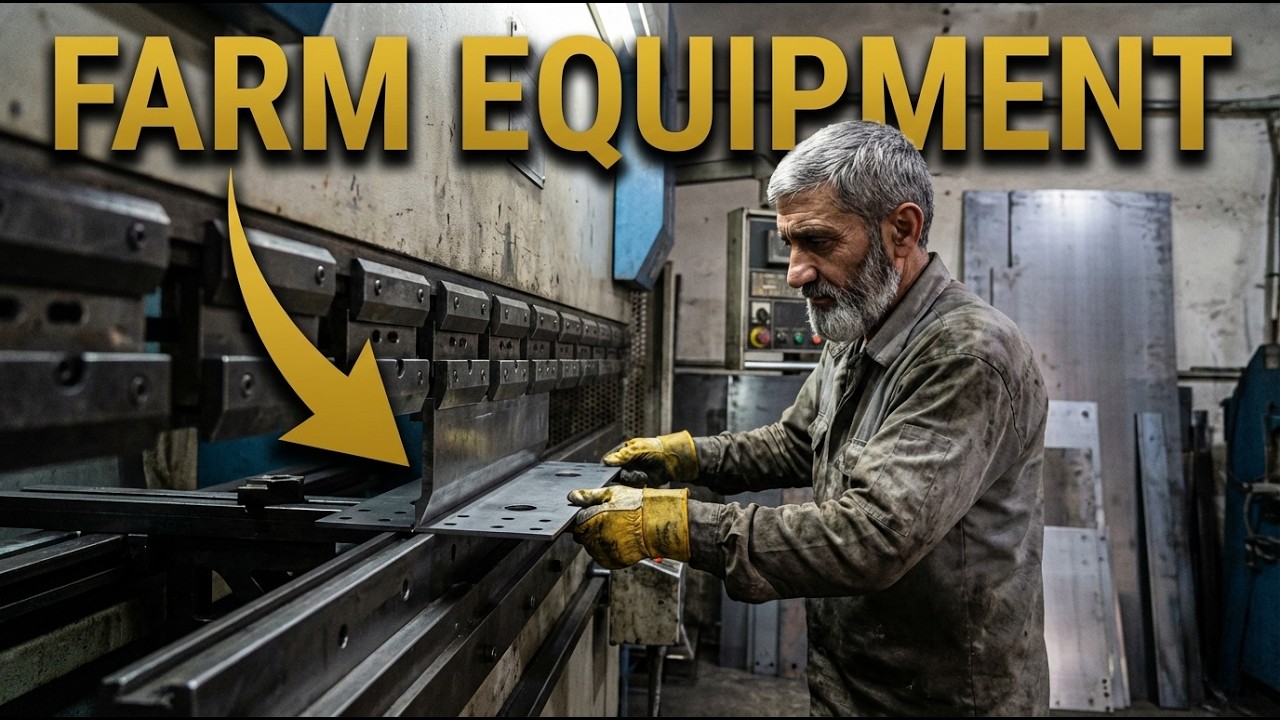 Laser Cut 2mm Steel Farm Equipment Parts Press Brake Forming Land Leveling Tools No Talking ASMR