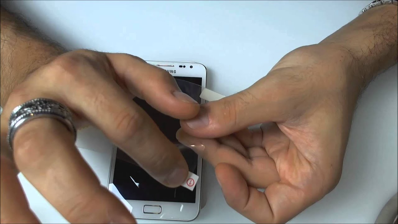 comment bien poser un film protecteur sur iphone