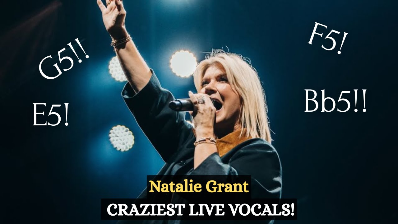Natalie Grant's CRAZIEST Vocal Moments!