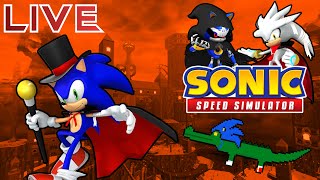 PUMPKIN HILL!!!, Vampire Sonic, & Fast Pass - Sonic Speed Simulator Live