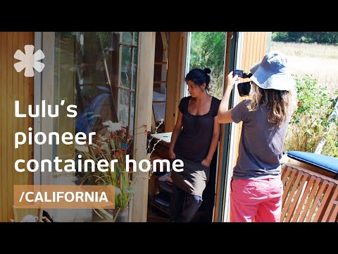 California DIY, shipping container tiny home and a cargo trailer bedroom