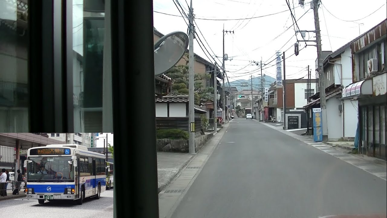 中国JRバス快速広浜線前面展望【広島駅→佐東バイパス・鈴張→大朝】