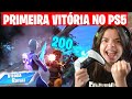 PRIMEIRA VITÓRIA *FORTNITE* NO PS5!!!