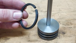 Making Piston Rings.     (See "Piston Rings 2" for the results of this experiment)