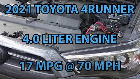 Hydrogen injection kit gives 20 to 30% more MPG, reduces emissions 80% on Toyota 4 Runner