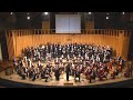 Niu philharmonic with concert choir and university chorus