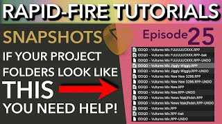 Stop abusing Save As! (Rapid-Fire Reaper Tutorials Ep25)