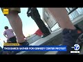 Thousands gather for Kennedy Center protest