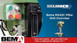 Bema MG32C Pillar Drill [Selmach Machinery]
