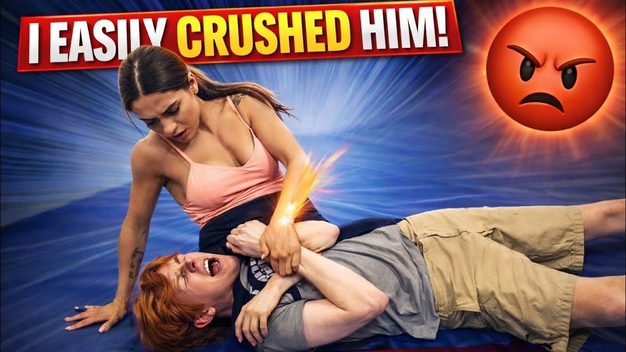 She Completely Dominated Him 😱 | Insane Mixed Wrestling Fight