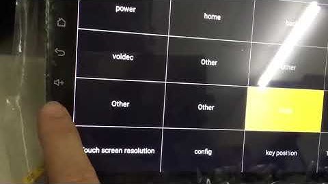 Hướng dẫn cài lại phím bên trái màn hình android Vicom 2x32
