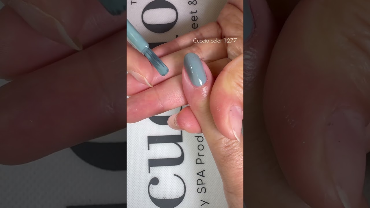 Dream Grey Cuccio Nail Polish 