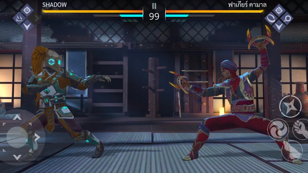 [Shadow fight 3] Dynasty unarmed vs Fakir Kamal  Master 2 (Full fight)