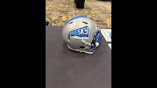 Big Sky Kickoff - Big Sky commissioner Tom Wistricill with Colter Nuanez & Samuel Akem