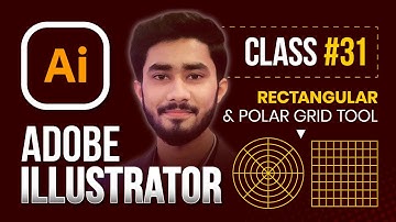 Polar & Rectangular Grid Tool in Adobe Illustrator: Class 31