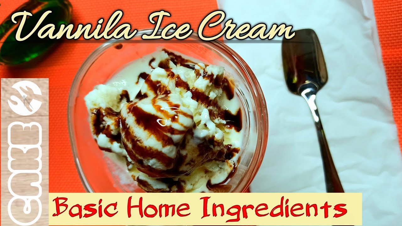 Homemade Vanilla Icecream /Basic Home ingredients/Lockdown Summer