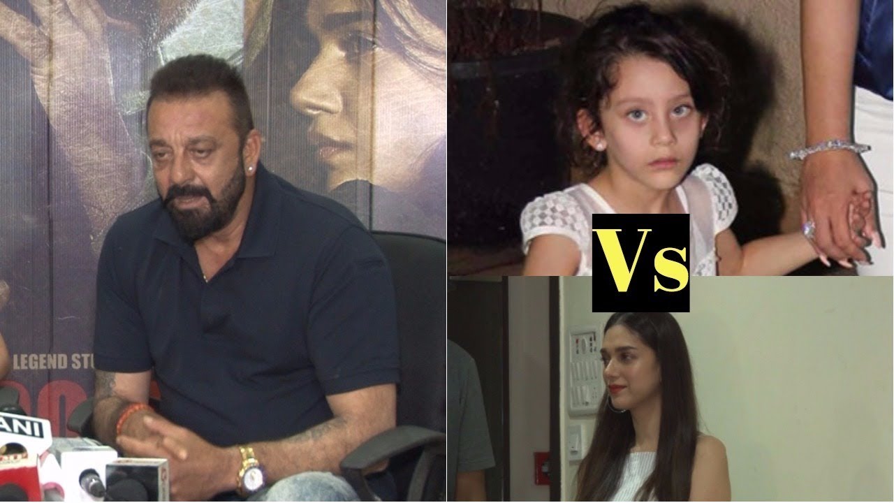 Iqra Dutt VS Aditi Funny Reaction  Sanjay Dutt  Bhoomi Interview