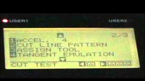 FC8000 Setting Cutting Conditions