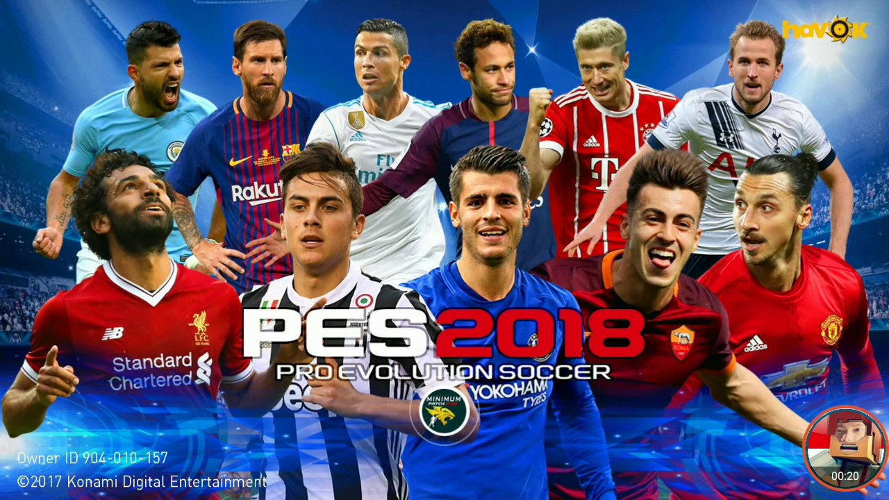 Patch  obb PES 2018 mobile v2.2.0