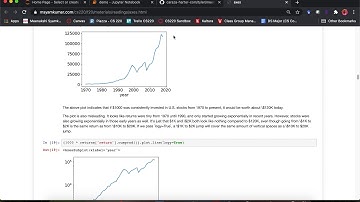 [CS 220 / CS319 Fall 2020] LEC 39 Video 3: Logarithmic scale, multiple plots