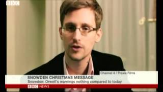 Edward Snowden's 'alternative Christmas message' on Channel 4