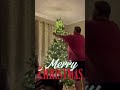 Our second year with this tree, and we’re falling deeper and deeper in love! #christmastree