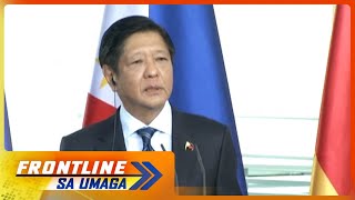 Posisyon ng Pilipinas sa West Philippine Sea, idiniin ni PBBM sa isang pulong sa Germany