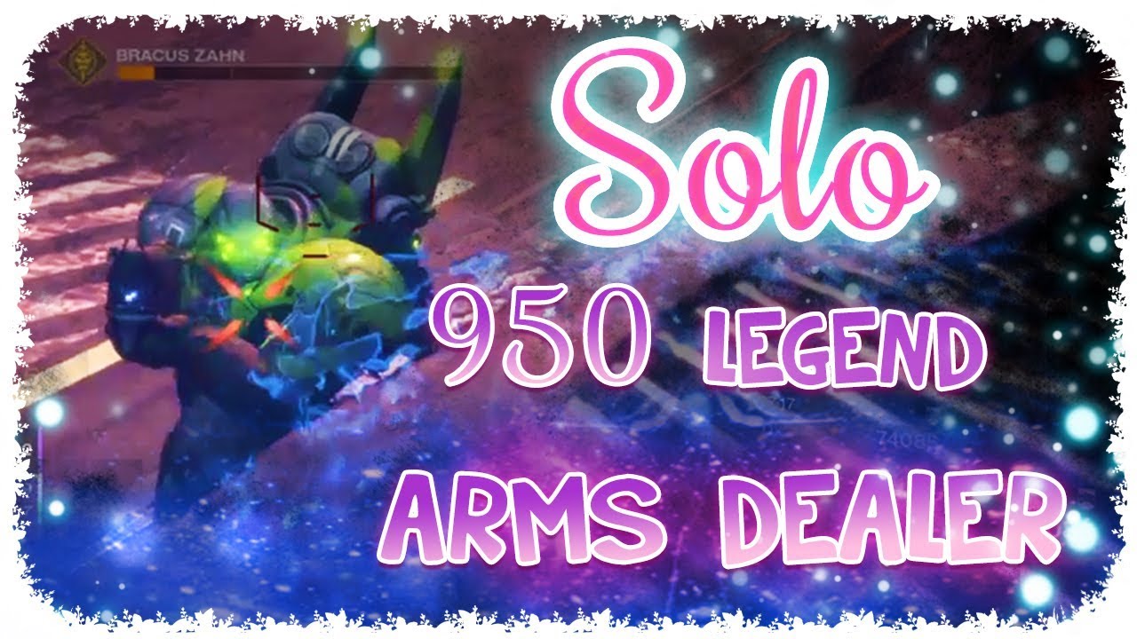 Solo Legend 950 Nightfall Ordeal The Arms Dealer Destiny 2 ( Season Of Dawn )
