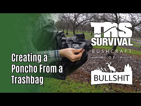 How To Make A Poncho aus einer Tasche Trash