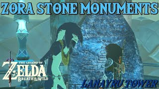 Zora Stone Monuments (Side Quest) - Zelda: Breath of the Wild