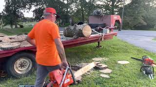 NO EDITS 592xp Husqvarna vs STIHL 500i vs Ported 395xp vs 400c All have some kind of modification