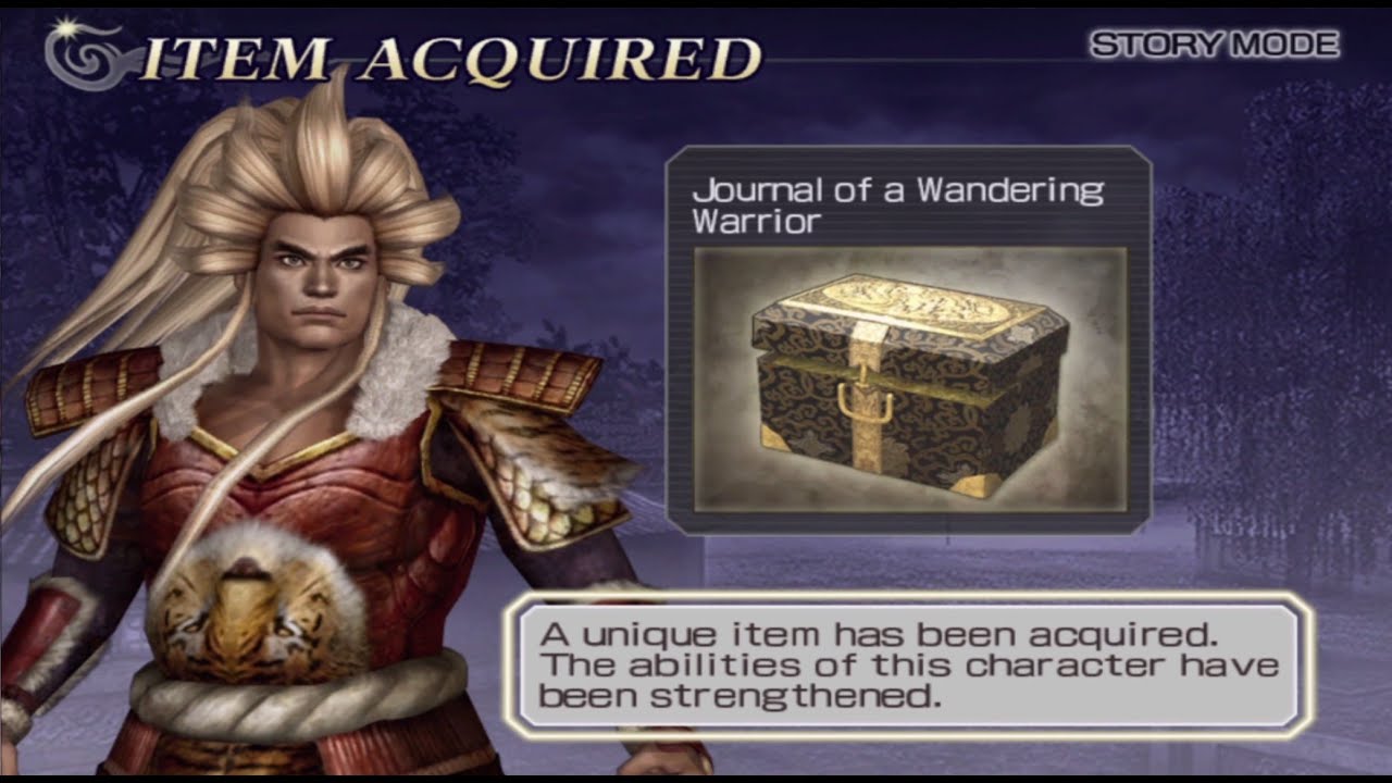 Maeda Keiji's Personal Item Treasure Mission in Warrior Orochi