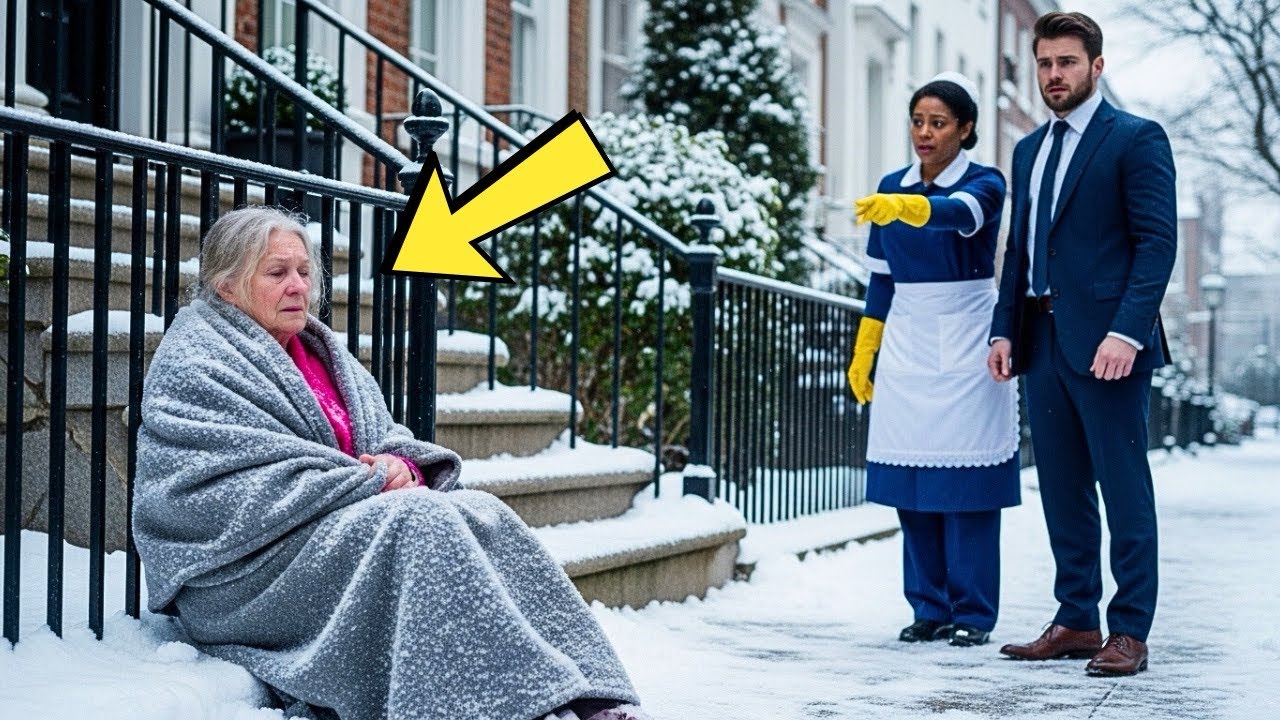 A MÃE DO MILIONÁRIO FOI JOGADA NA RUA… MAS SÓ A EMPREGADA SABE QUEM FEZ ISSO