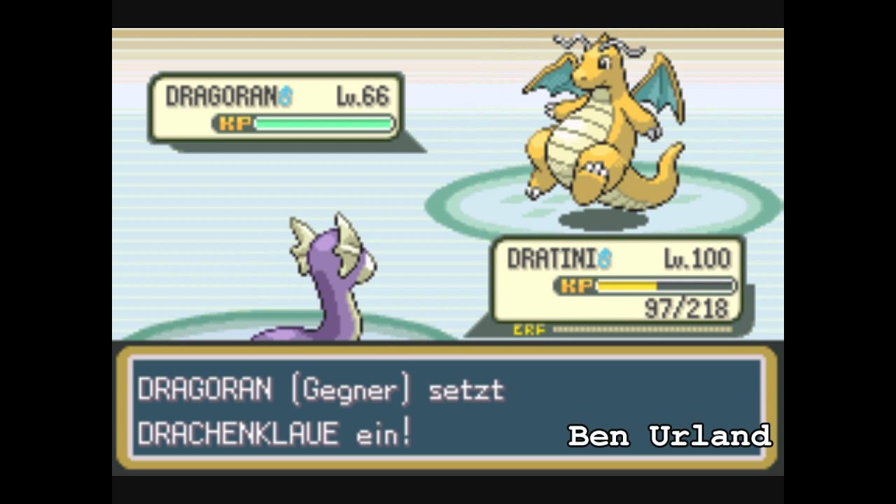 Dratini vs Pokemon Liga (BG)