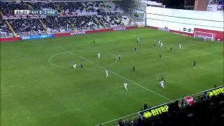 Gol de Riki (0-2) en el Rayo Vallecano - Granada CF - HD
