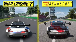 RENNSPORT (Closed Beta) vs Gran Turismo 7 Graphics Comparison | PC RTX 4080 vs PS5