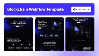 Crypto Website Template Cryptotech X - Brix Templates
