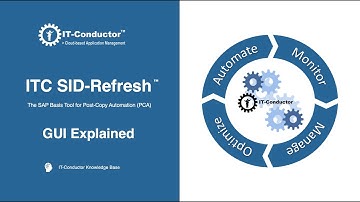 SID-Refresh (SAP ABAP PCA) - GUI Explained (v1.4)