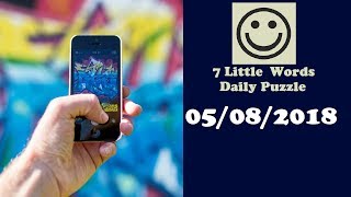 7 Little Words Daily Puzzle August 5 2018