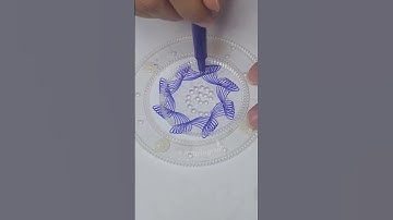 Hypnotic Spirograph Art ASMR | Colorful and Relaxing Designs #satisfying  #asmr