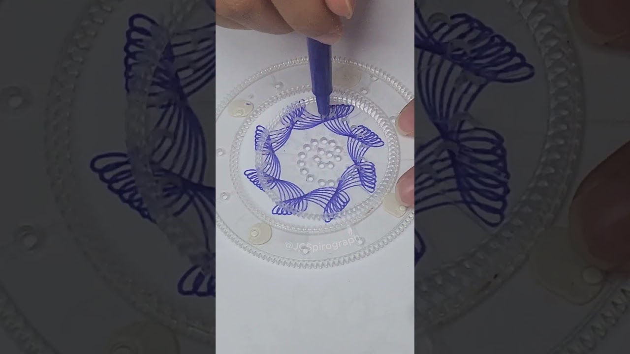 Hypnotic Spirograph Art ASMR | Colorful and Relaxing Designs 