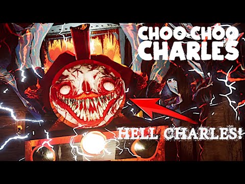 How to draw Hell Charles (Choo Choo Charles) 