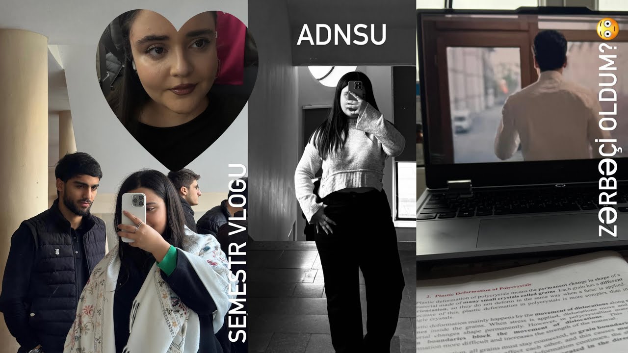 ADNSU-da Semestr İmtahanları😍