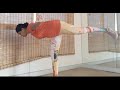 One Legged pose aka Eka Padasana (Neuro muscular co ordination pose)