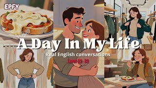 Learn English in Real Life: B2 Conversation Practice – Shopping, Breakfast & Daily Routine