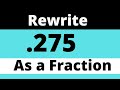 Fraction Simplification and Conversion