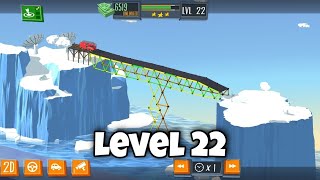 BUILD A BRIDGE LEVEL 22 (3 STAR)