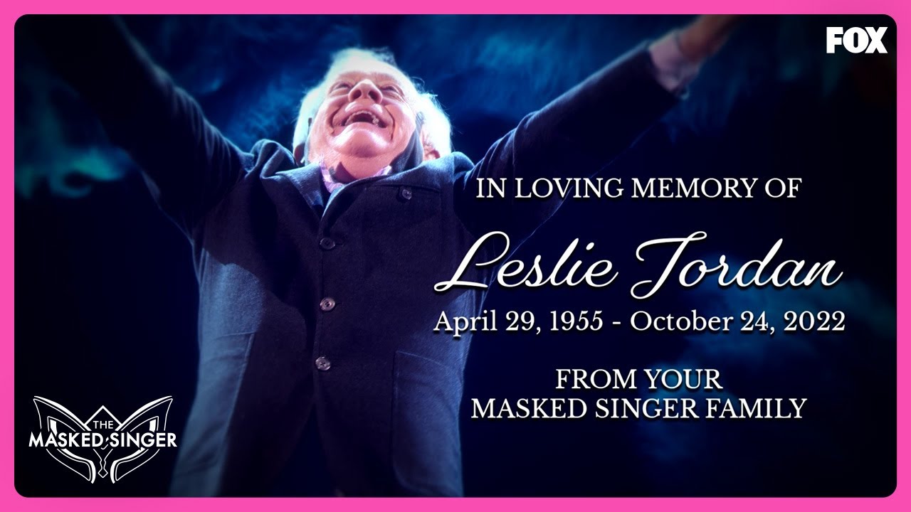 Masked Singer' dedicates Leslie Jordan's final episode to the frequent  guest star