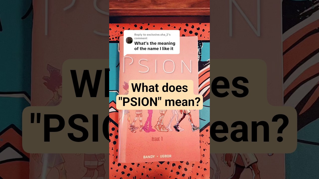 PSION is a psychic play on words!