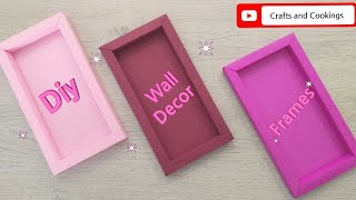 Celebrity DIY Origami Frame/ RECTANGULAR FRAME USING AN A4 COLOURED PAPER / Photo Frame Net Worth